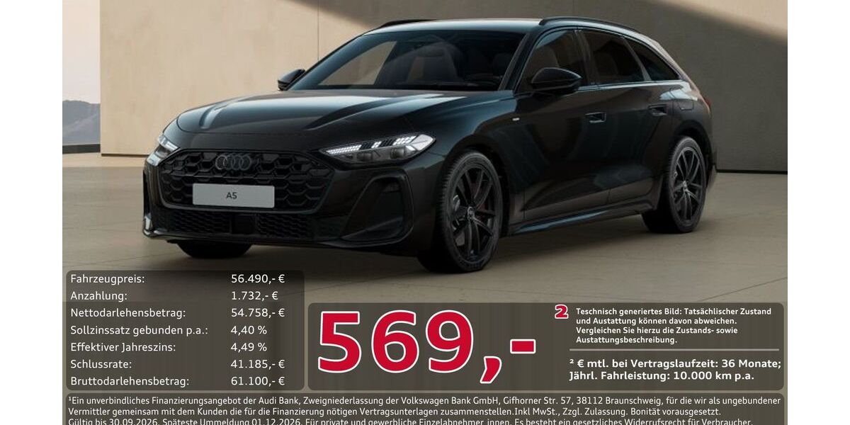 Audi A5 28.442 km 56.490 &euro; Ingolstadt 85057