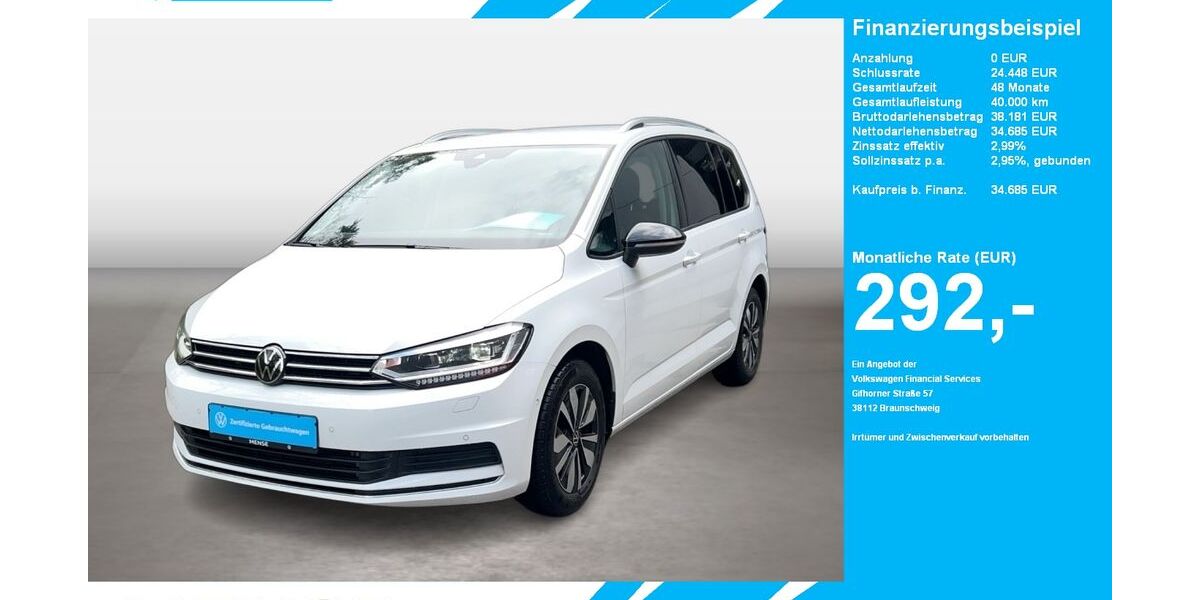 VW Touran 20.592 km 34.685 &euro; Gütersloh 33334