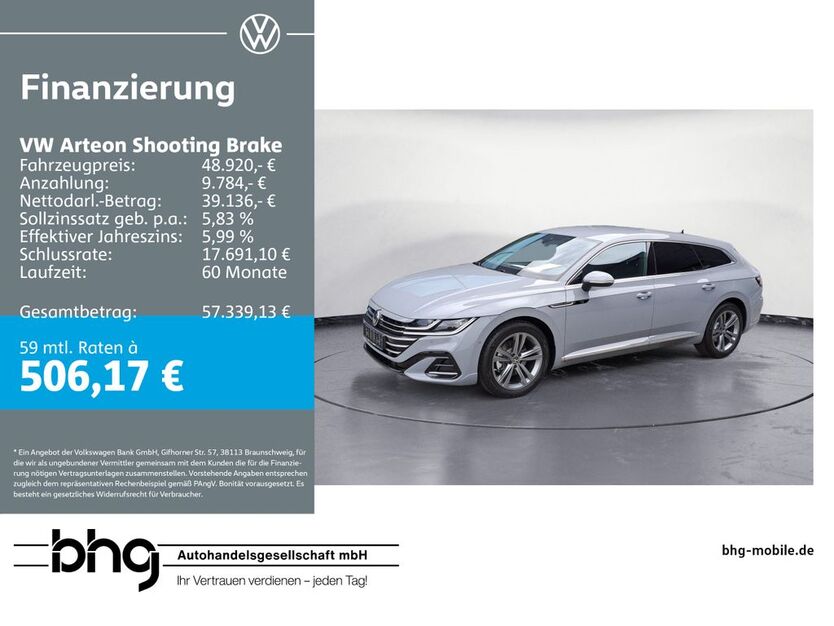 VW Arteon 16.476 km 48.920 € Rottweil 78628