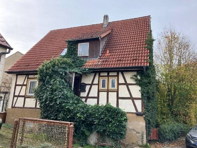 Einfamilienhaus Schrozberg - 8 Zimmer, 114 m&sup2;, 139.000&euro; | Angebot:25701363
