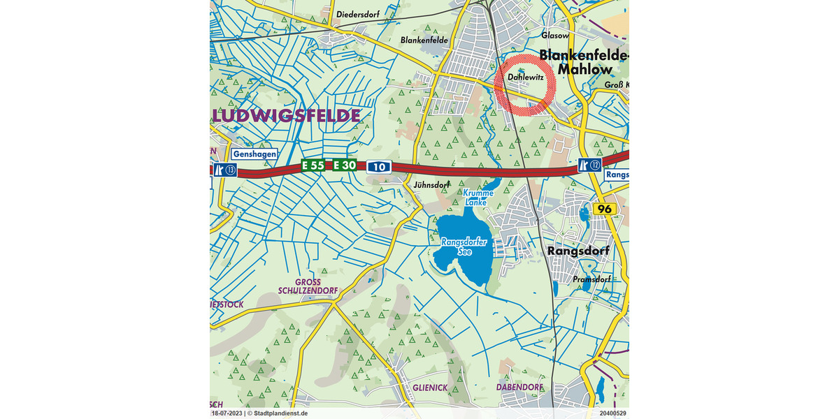 Grundstück Blankenfelde Dahlewitz - 359.000&euro; | Angebot:25678953