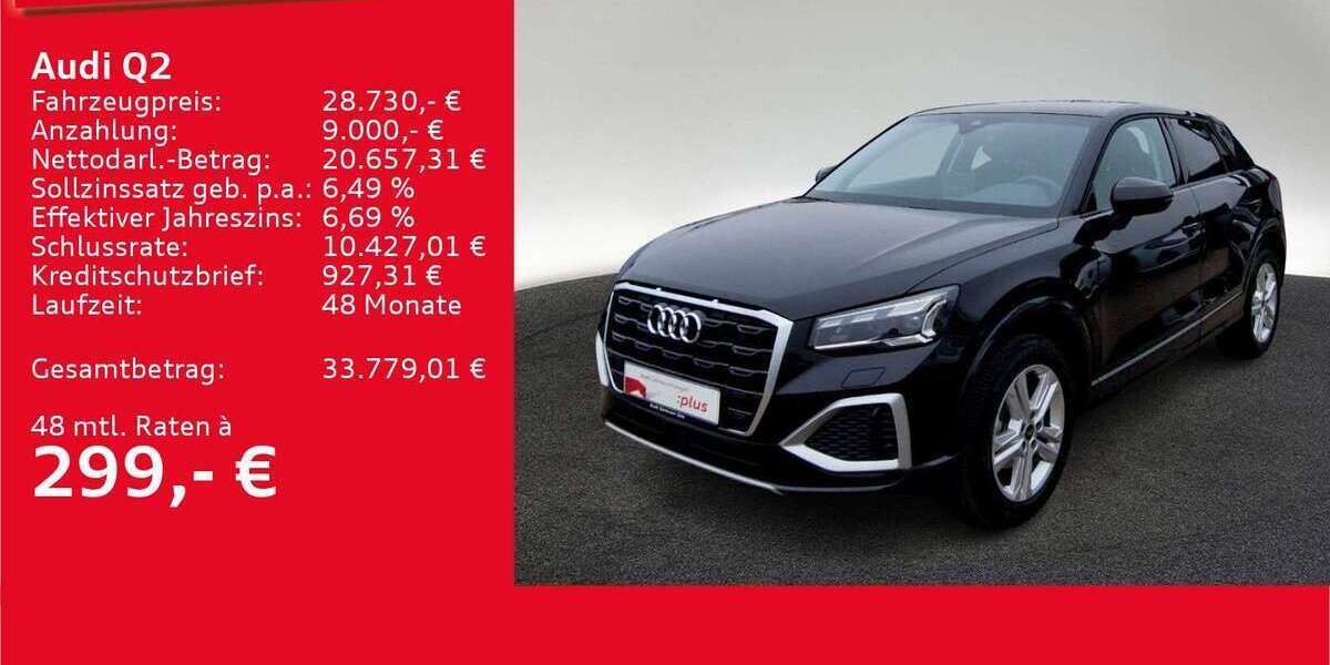 Audi Q2 4.551 km 28.730 &euro; Ulm 89073