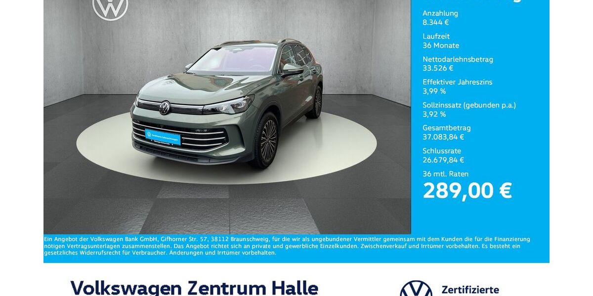 VW Tiguan 10.790 km 41.870 &euro; Halle/Saale 06110