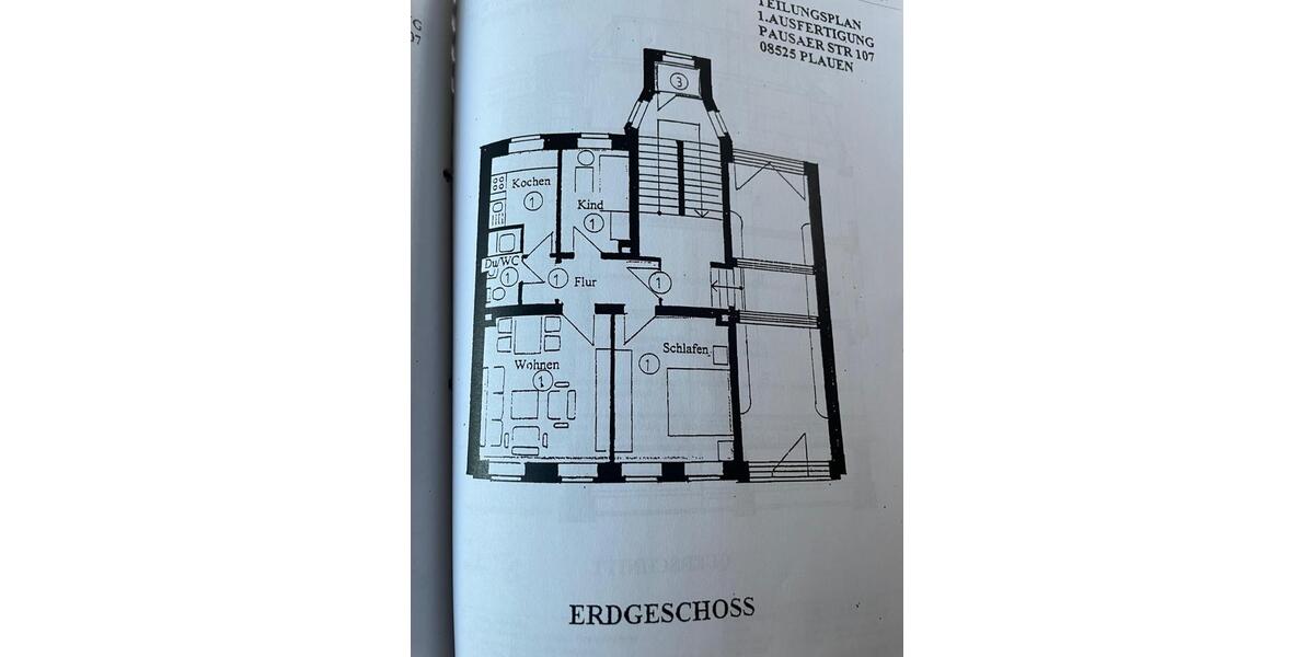 Erdgeschoßwohnung Plauen Bahnhofsvorstadt - 3 Zimmer, 62 m&sup2;, 25.000&euro; | Angebot:26313505