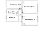 Erdgeschoßwohnung Nordhausen - 2 Zimmer, 58 m&sup2;, 55.000&euro; | Angebot:26356742