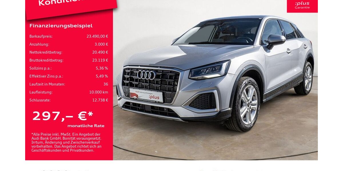 Audi Q2 26.455 km 23.490 &euro; Potsdam 14482