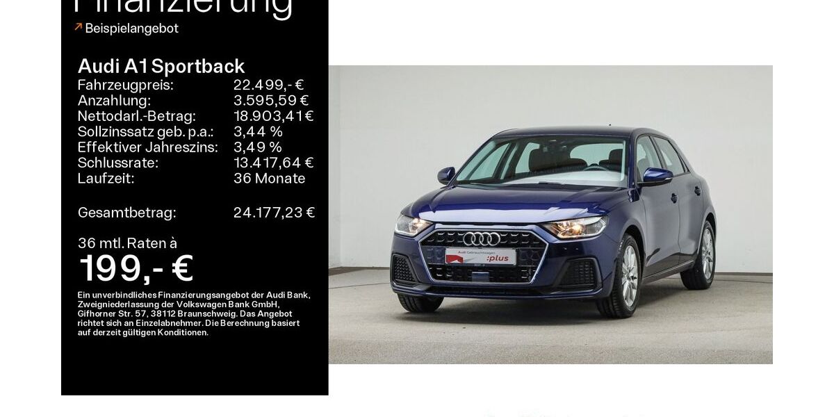 Audi A1 7.100 km 22.499 &euro; Mühlheim 63165