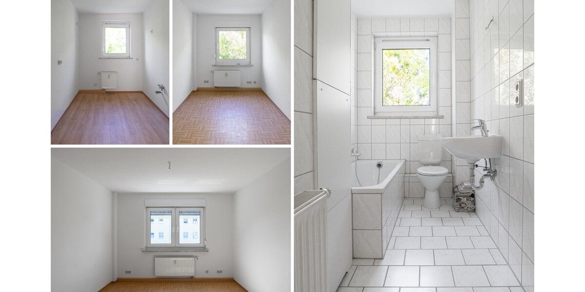Zentral gelegene Altbauwohnung im Grünen - Etagenwohnung Suhl | Angebot:27280523