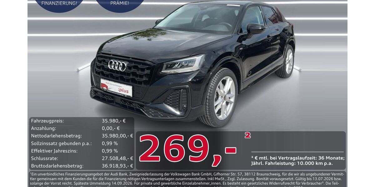 Audi Q2 8.646 km 35.980 &euro; Ingolstadt 85057