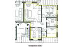 Stilvolle Dachgeschoßwohnung mit 3 Zimmer, Küche, Bad in Zetel, Am Wall 4
