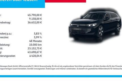VW Passat Variant 3.500 km 45.790 &euro; Bitterfeld-Wolfen 06749