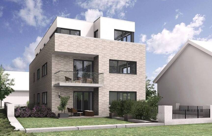 Nachhaltigkeit trifft auf Wohnkomfort! Erdgeschoßwohnung mit Garten, KFW 40 NH Standard