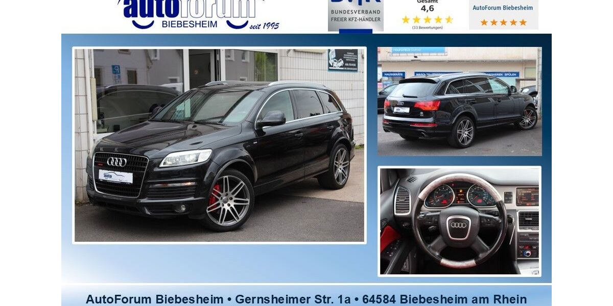 Audi Q7 100.000 km 11.999 &euro; Biebesheim 64584