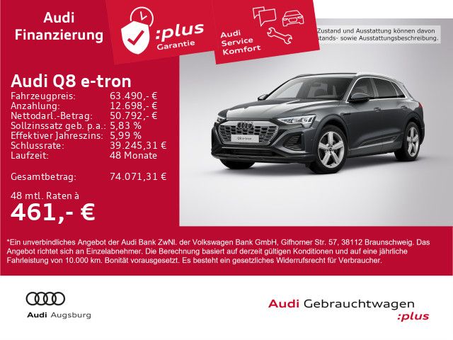Audi Q8 e-tron 26.667 km 61.710 € Gersthofen 86368