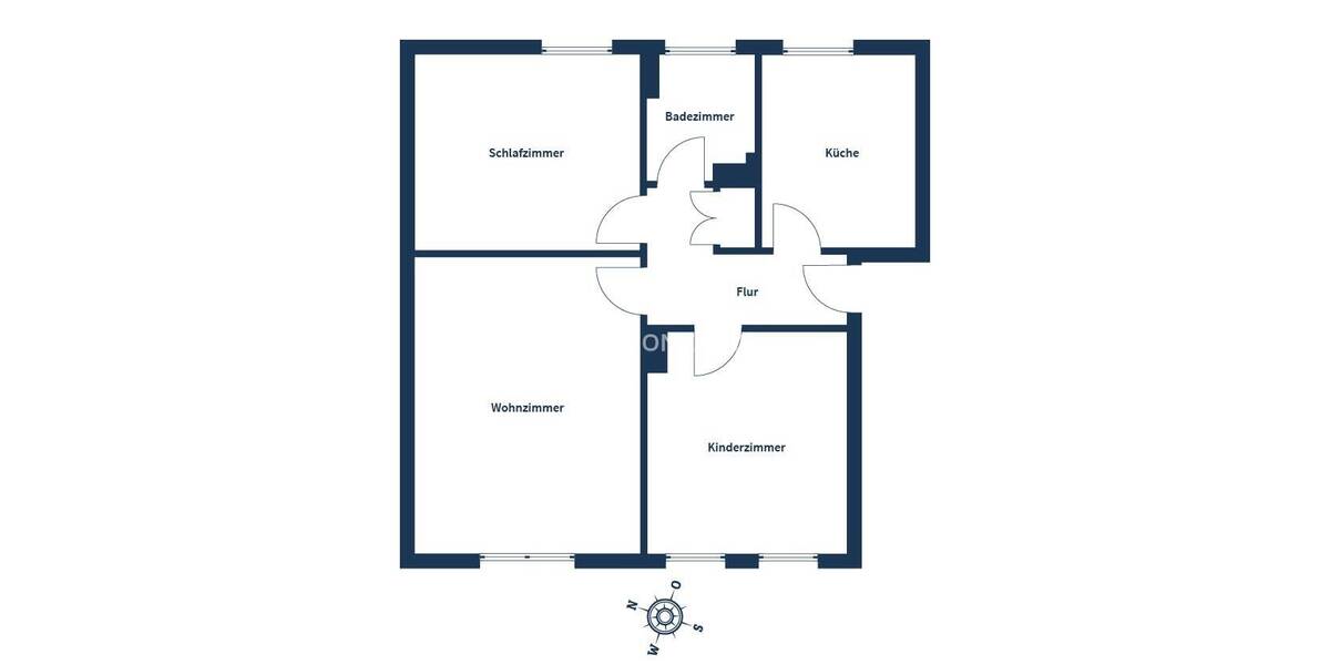Etagenwohnung Sehnde - 3 Zimmer, 59 m&sup2;, 165.000&euro; | Angebot:26290235