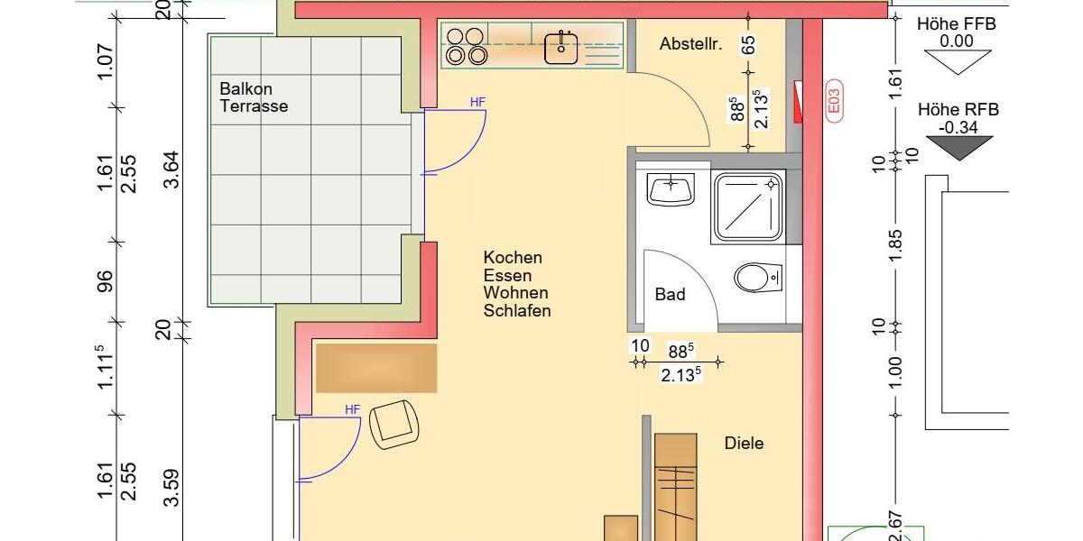 Achtung Steuerfüchse - Steuern sparen durch Sonderabschreibungen im KFW 40 QNG Energiesparhaus - Erdgeschoßwohnung Trier Feyen-Weismark | Angebot:26985223