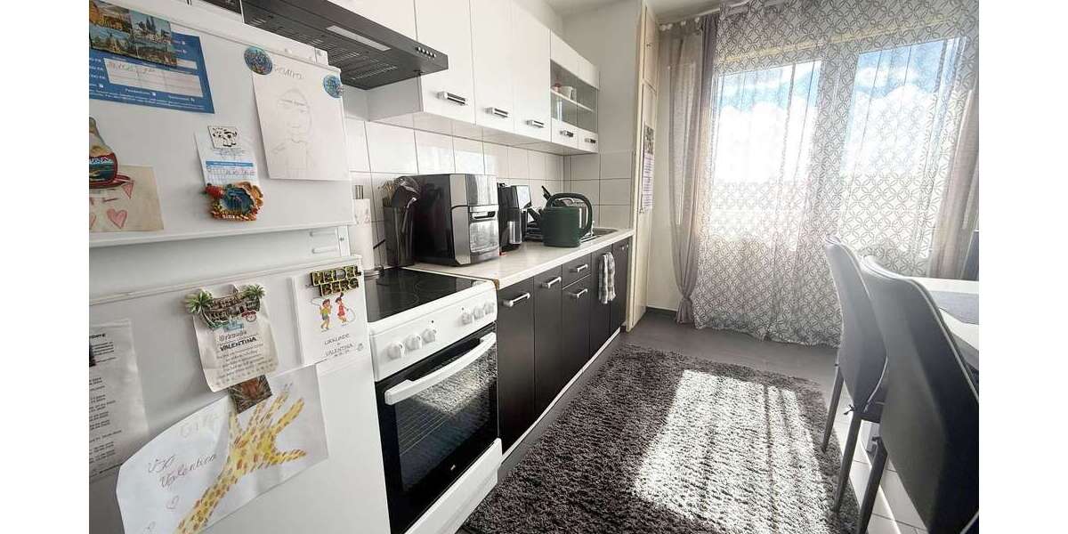 Bezugsfreie 2 ZKB mit Balkon WG-tauglich Großteils modernisiert HD-Weststadt Fernwärme - Etagenwohnung Heidelberg Bahnstadt | Angebot:24598194