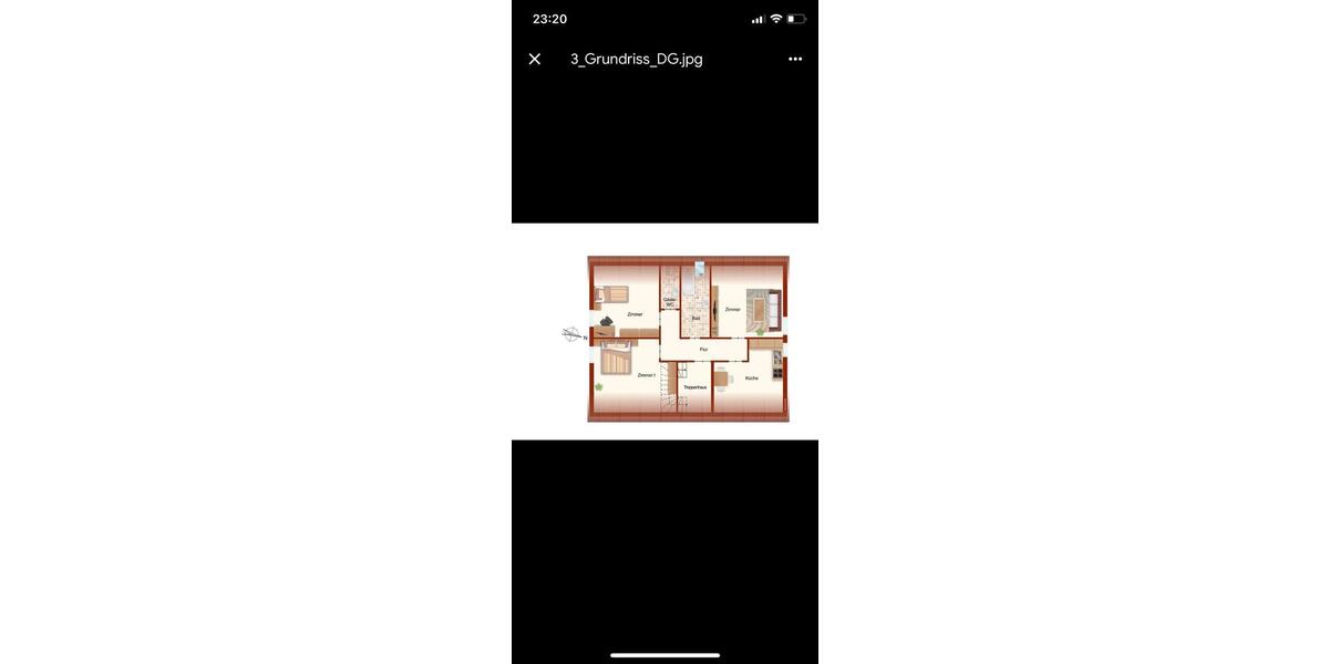 Dachgeschoßwohnung Weil am Rhein - 3 Zimmer, 70 m&sup2;, 1.100&euro; | Angebot:25405705