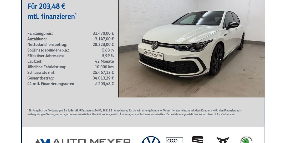 VW Golf 25.000 km 31.470 &euro; Ochsenfurt 97199