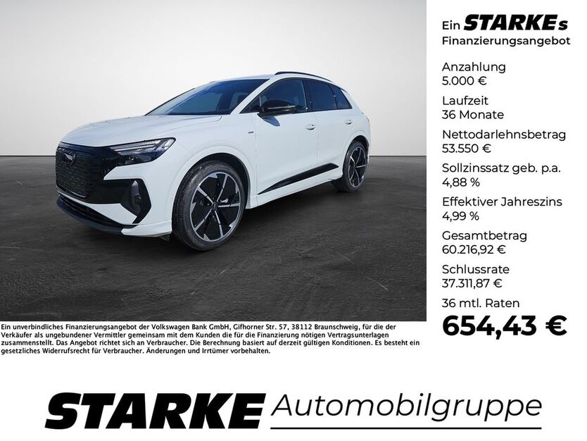 Audi Q4 e-tron 8.578 km 56.550 € Osnabrück 49080
