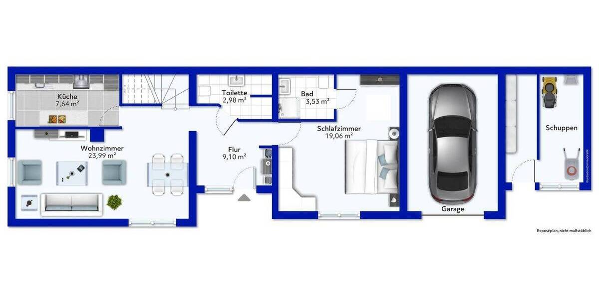Doppelhaushälfte Pinneberg - 3 Zimmer, 87 m&sup2;, 425.000&euro; | Angebot:26455371