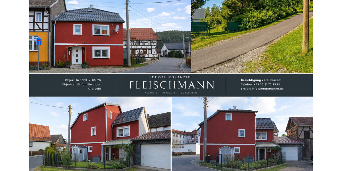 Ein Zuhause mit Herz – liebevoll saniertes Einfamilienhaus in Suhl - Einfamilienhaus Suhl Aue 1 | Angebot:26648109