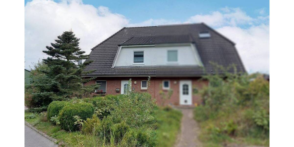 Doppelhaushälfte (vermietet) mit schönem Garten in ruhiger Lage (Ortsteil Bokelholm) 4 zimmer