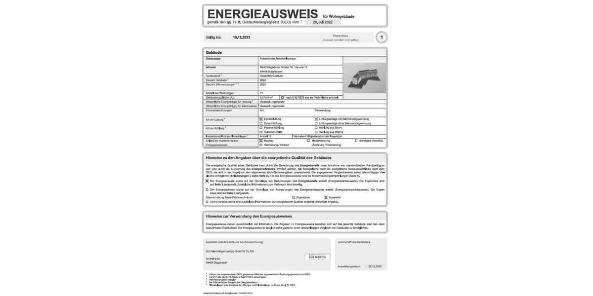 Terrassenwohnung Burghausen - 1 Zimmer, 31 m&sup2;, 605&euro; | Angebot:26345447