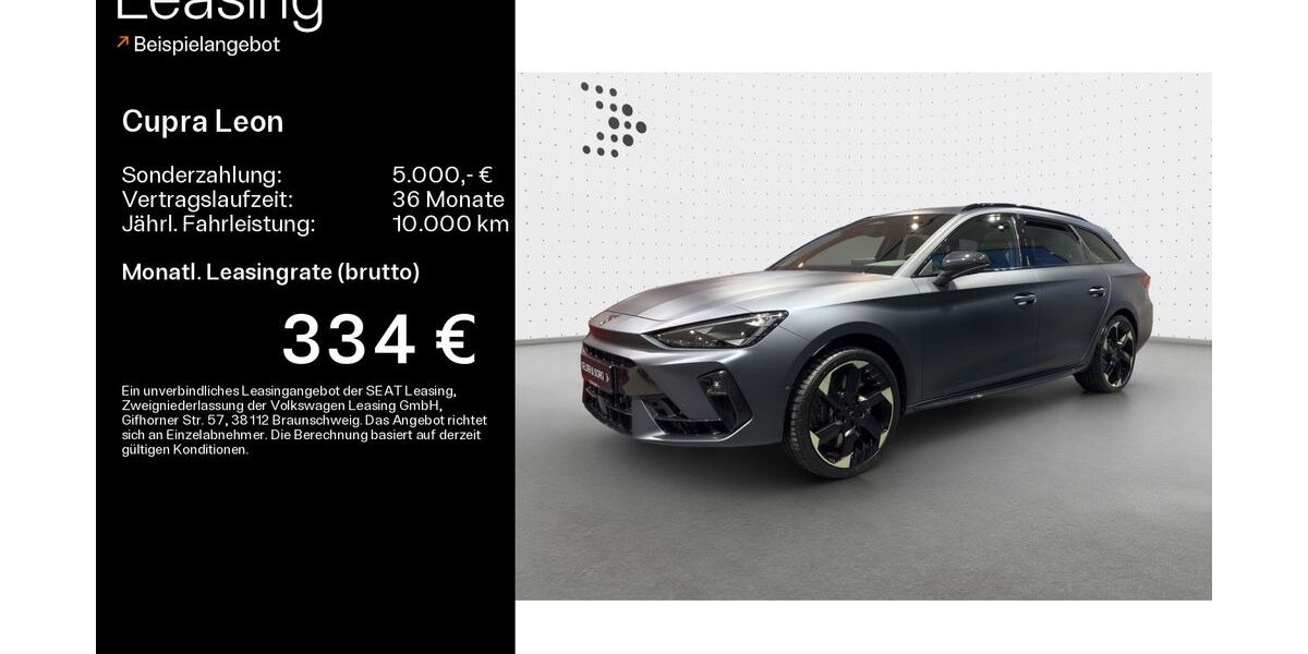 Cupra Leon 5.000 km 49.990 &euro; Lichtenfels 96215