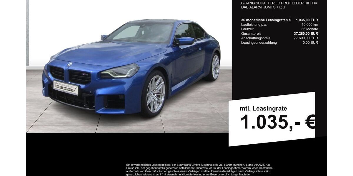 BMW M2 12.700 km 76.890 &euro; Wetzlar 35576