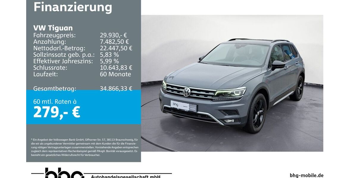 VW Tiguan 82.949 km 29.930 &euro; Reutlingen 72770