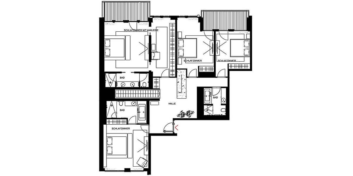 Etagenwohnung Berlin Mitte - 5 Zimmer, 311 m&sup2;, 8.600&euro; | Angebot:26865317