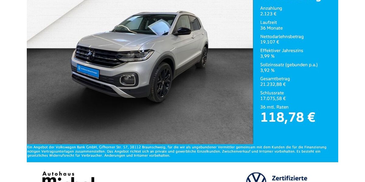 VW T-Cross 35.750 km 21.230 &euro; Gießen 35394