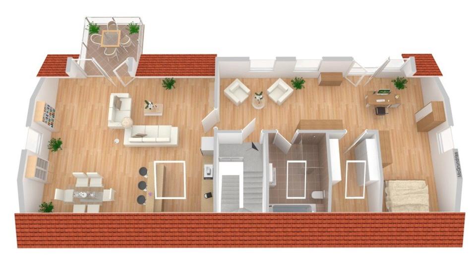 Einfamilienhaus Bad Breisig - 2.5 Zimmer, 77 m&sup2;, 625&euro; | Angebot:25968200