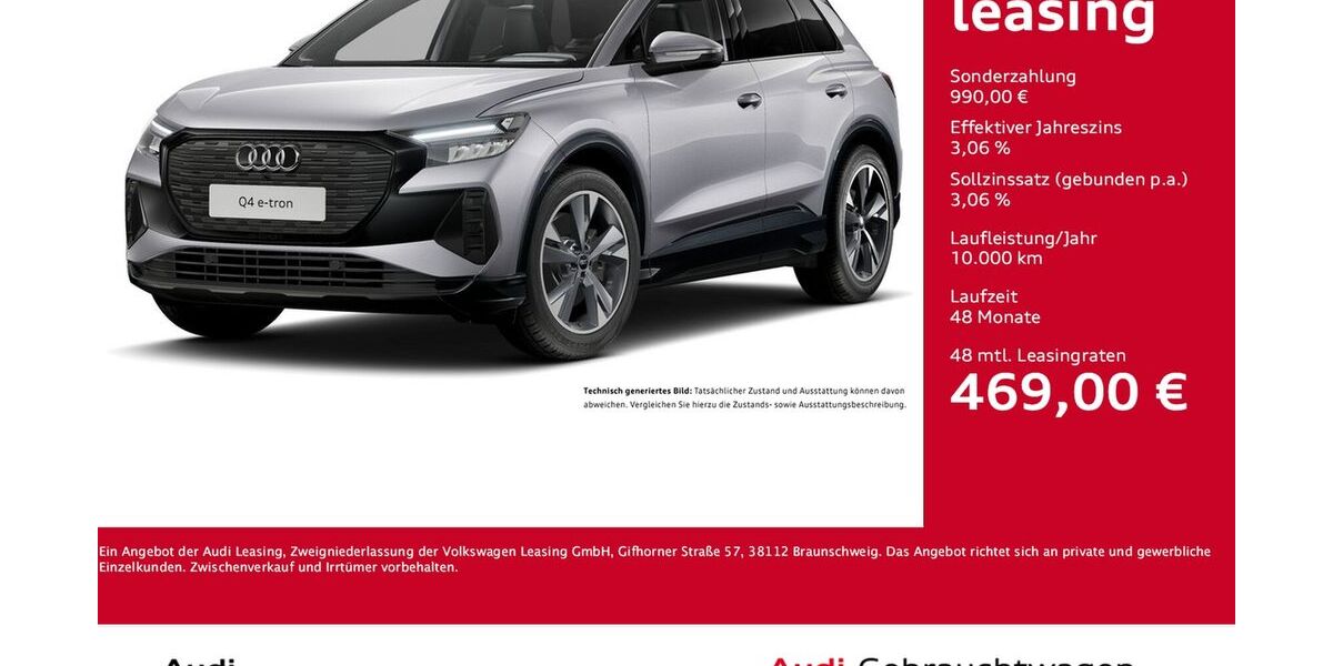 Audi Q4 e-tron 8.939 km 51.755 &euro; Dortmund 44143