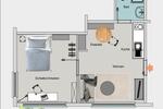 Erdgeschoßwohnung Olsberg - 2 Zimmer, 30 m&sup2;, 390&euro; | Angebot:26405991