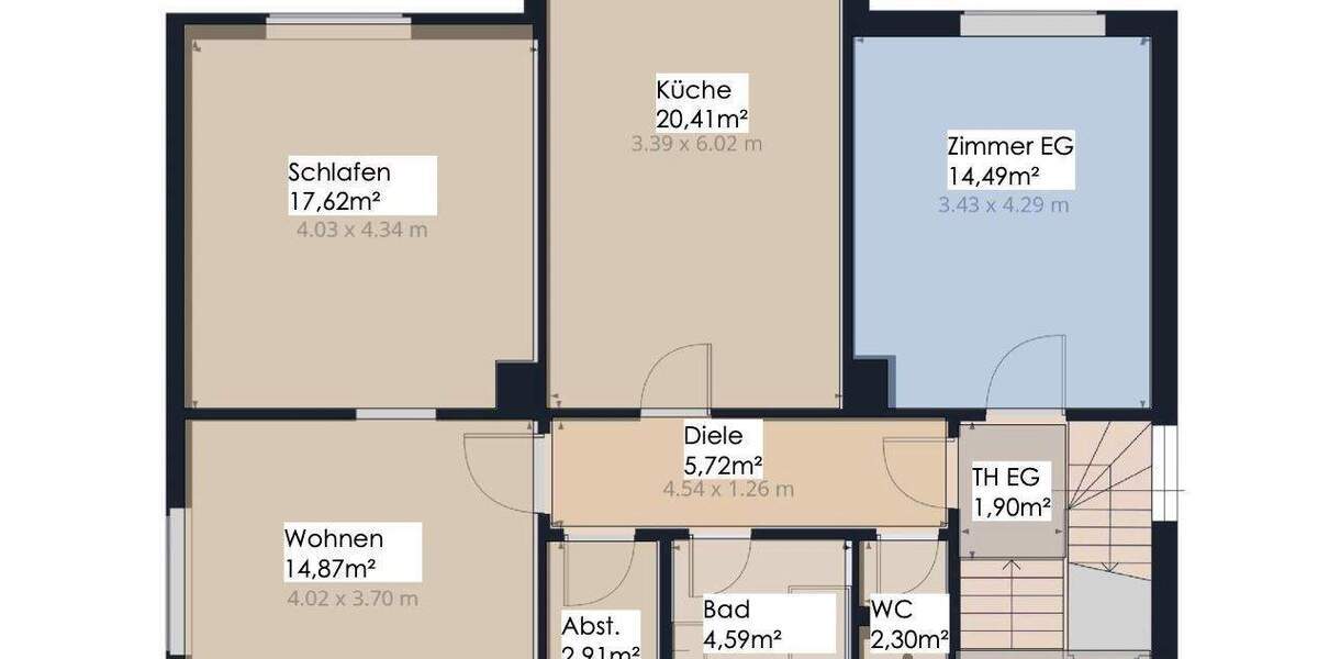 Mehrfamilienhaus, Wohnhaus Augsburg Haunstetten - 9 Zimmer, 219 m&sup2;, 895.000&euro; | Angebot:25736018