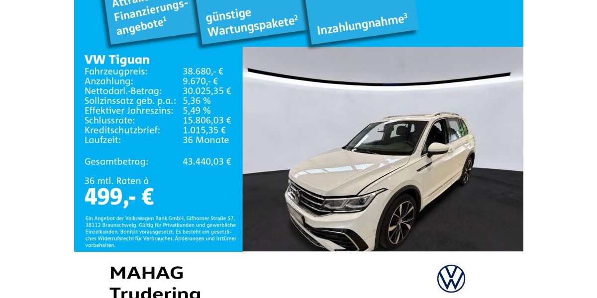 VW Tiguan 36.795 km 38.680 &euro; München 81825