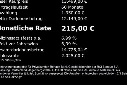 Renault Clio 49.601 km 13.499 &euro; Saarbrücken 66115