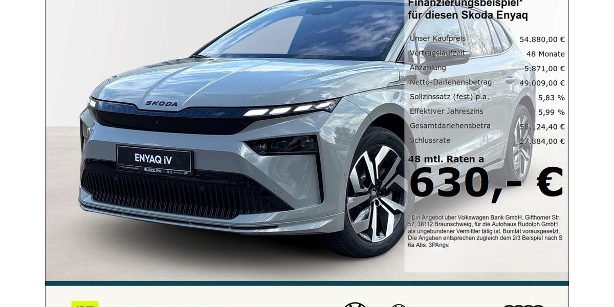 Skoda Enyaq 4.500 km 53.480 &euro; Merseburg 06217