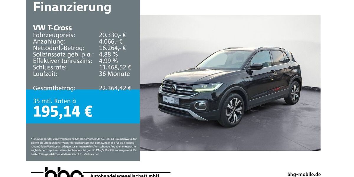 VW T-Cross 80.166 km 19.760 &euro; Reutlingen 72770
