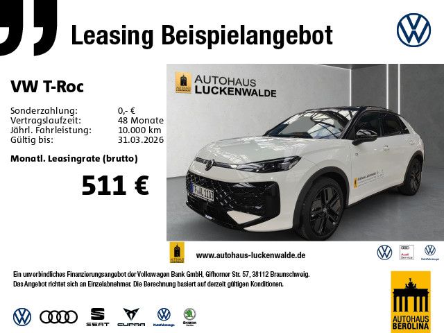 VW T-Roc 1.500 km 41.444 &euro; Luckenwalde 14943