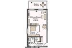 Etagenwohnung Aalen Unterkochen - 2 Zimmer, 76 m&sup2;, 1.100&euro; | Angebot:25701400