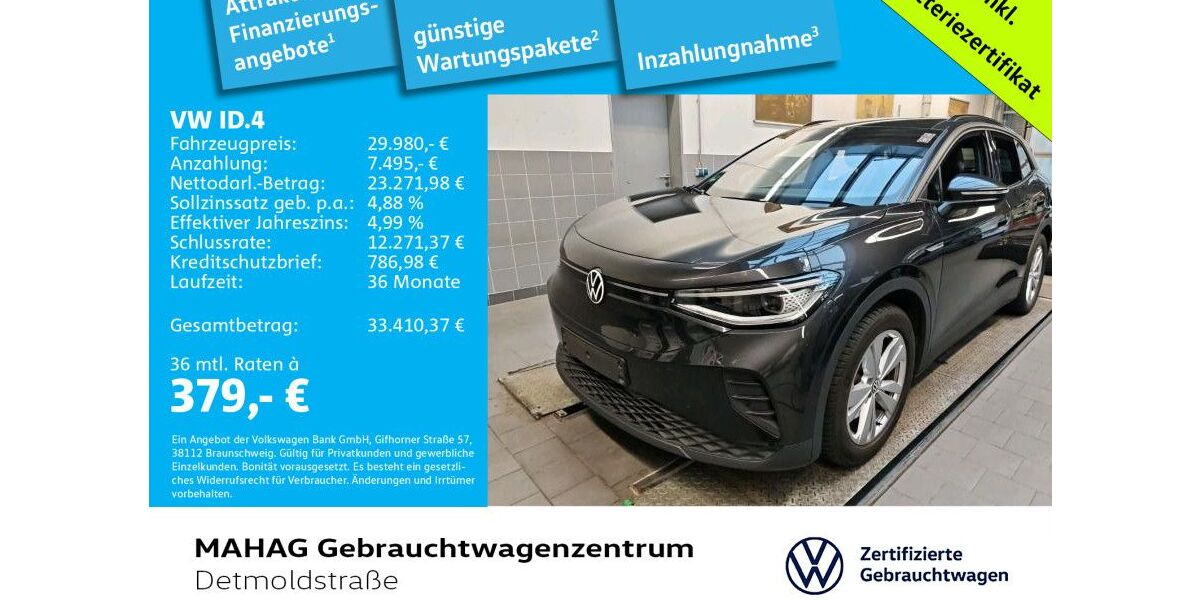 VW ID.4 36.216 km 29.980 &euro; München 80935