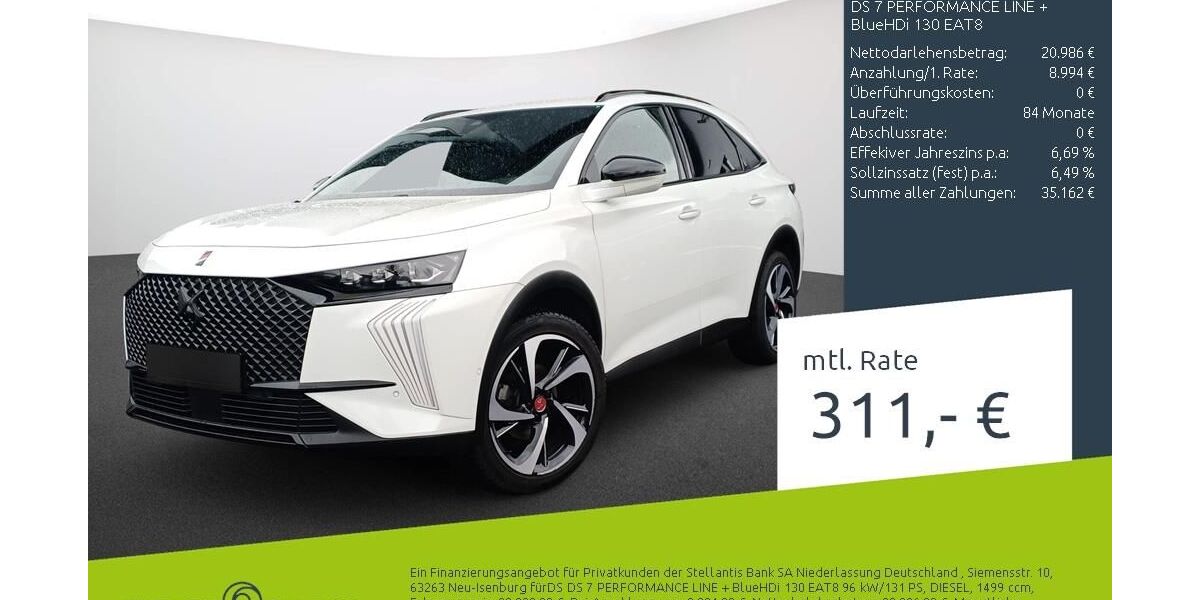 DS Automobiles DS7 (Crossback) 53.428 km 29.980 &euro; Dülmen 48249