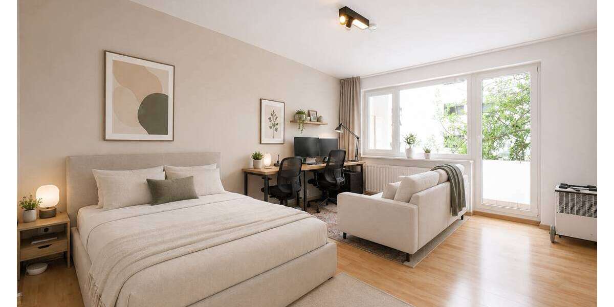 Etagenwohnung Düsseldorf Stadtbezirk 3 - 1 Zimmer, 40 m&sup2;, 150.000&euro; | Angebot:27131707