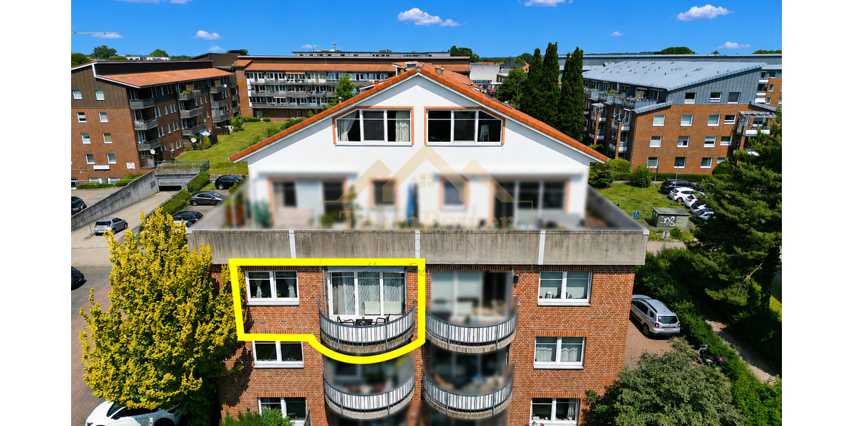 Grünblick inklusive – stilvoll modernisierte ETW zum Verlieben - Etagenwohnung Kaltenkirchen | Angebot:26905959