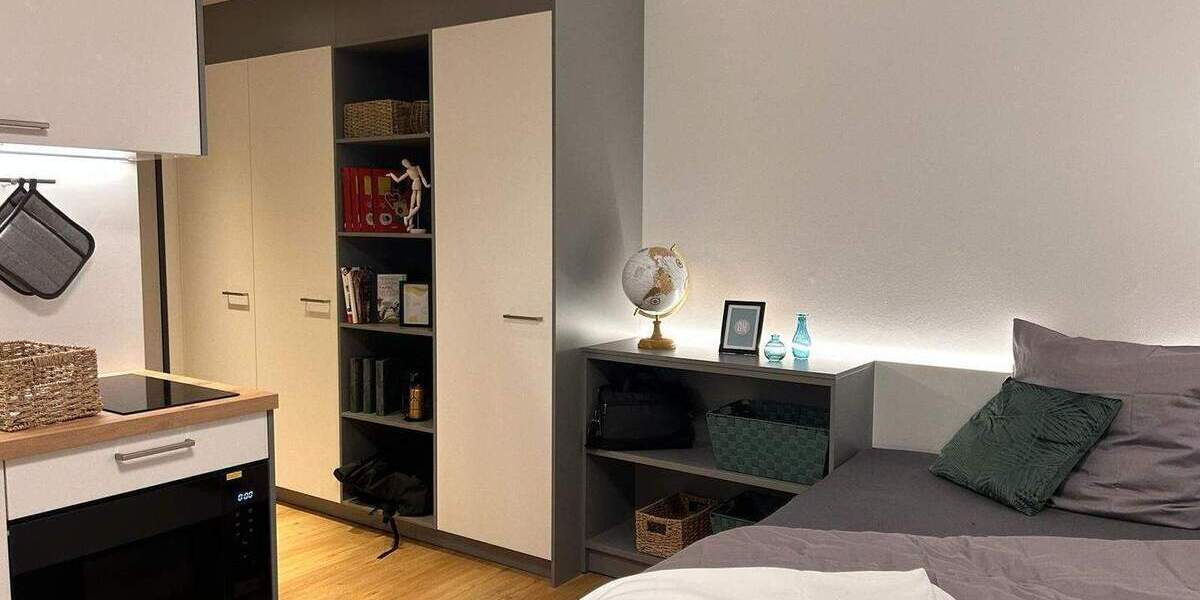 Ab Februar: Sanierte + möblierte 1-Zimmer-Wohnung ideal für Studierende & Azubis | Bigger Bude 1 zimmer