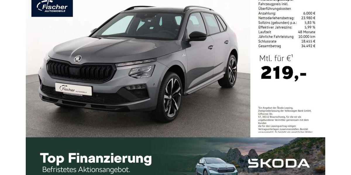 Skoda Kamiq 14.232 km 29.980 &euro; Amberg 92224