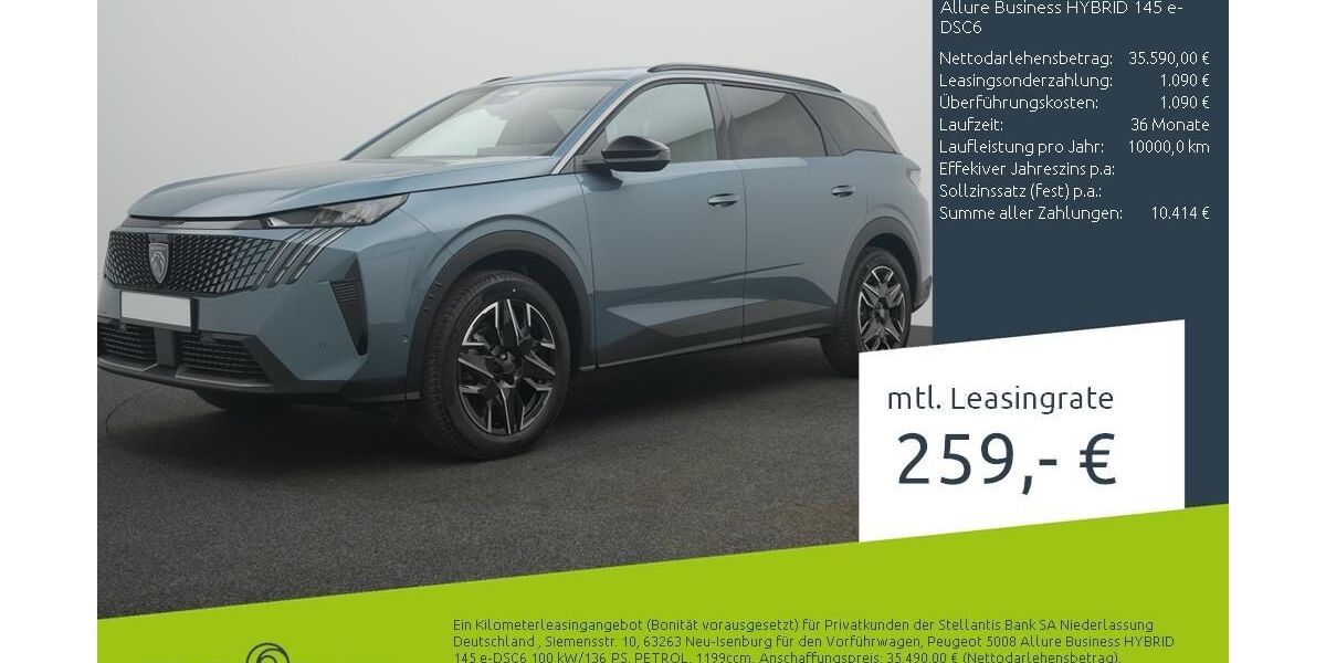 Peugeot 5008 1.500 km 39.299 &euro; Bocholt 46395